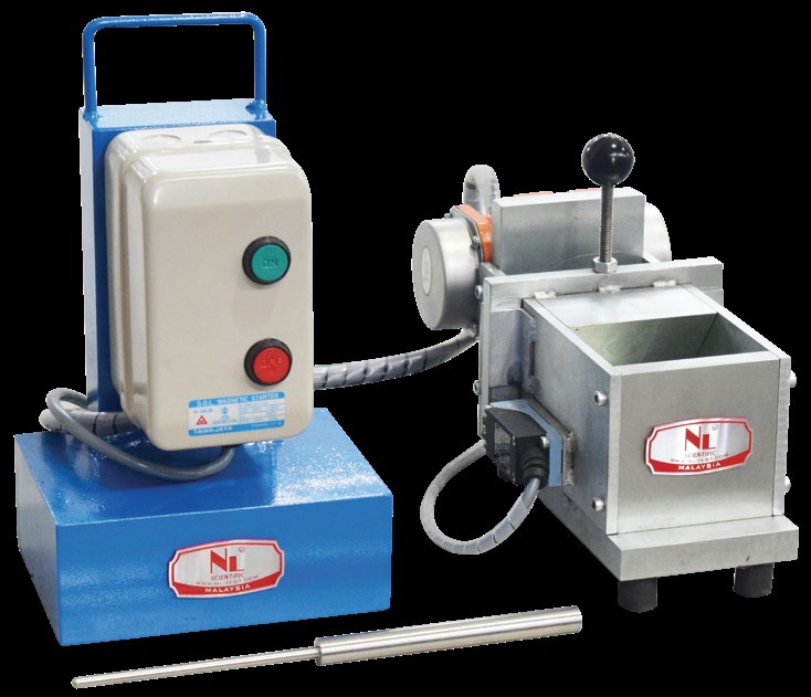 NL Scientific cement and mortar testing machine